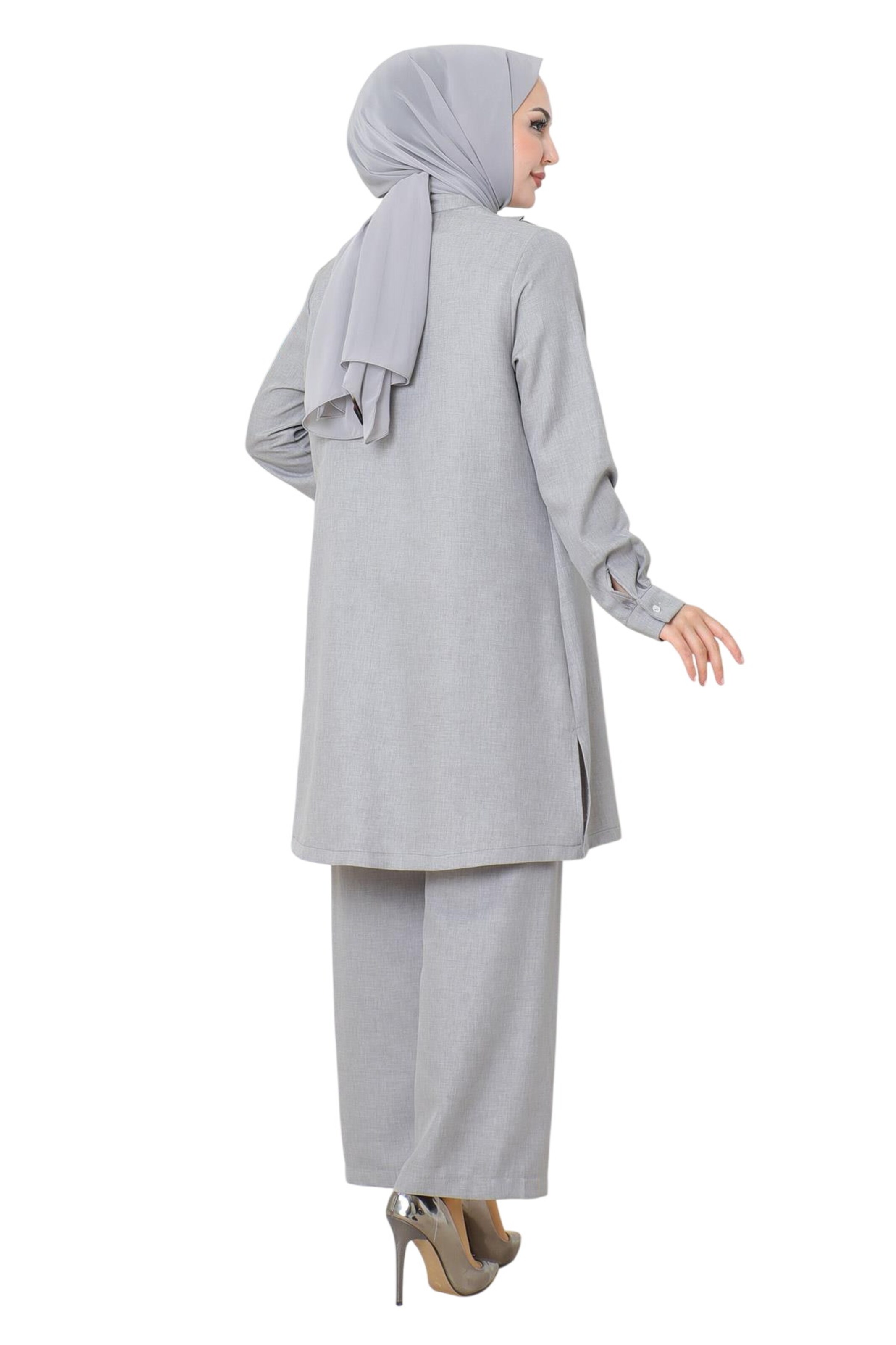 MODAMIHRAM Broekpak in Grijs