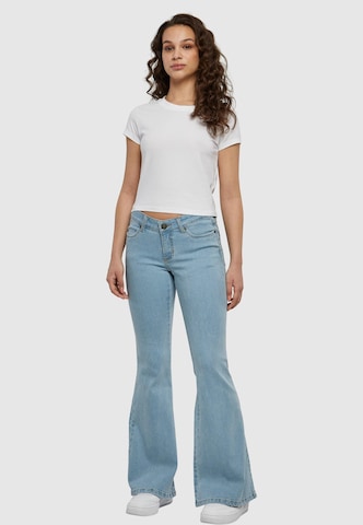 Urban Classics Flared Jeans in Blue