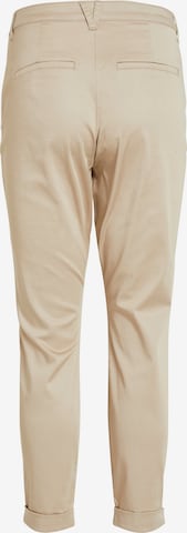 VILA Tapered Chino Pants in Beige