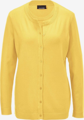Cardigan Goldner en jaune : devant