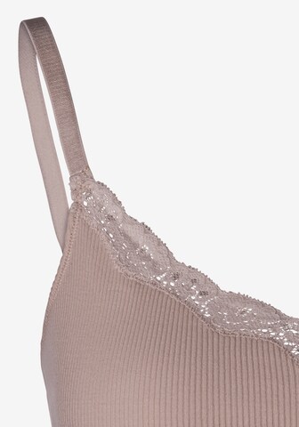 Bustino Reggiseno di s.Oliver in marrone