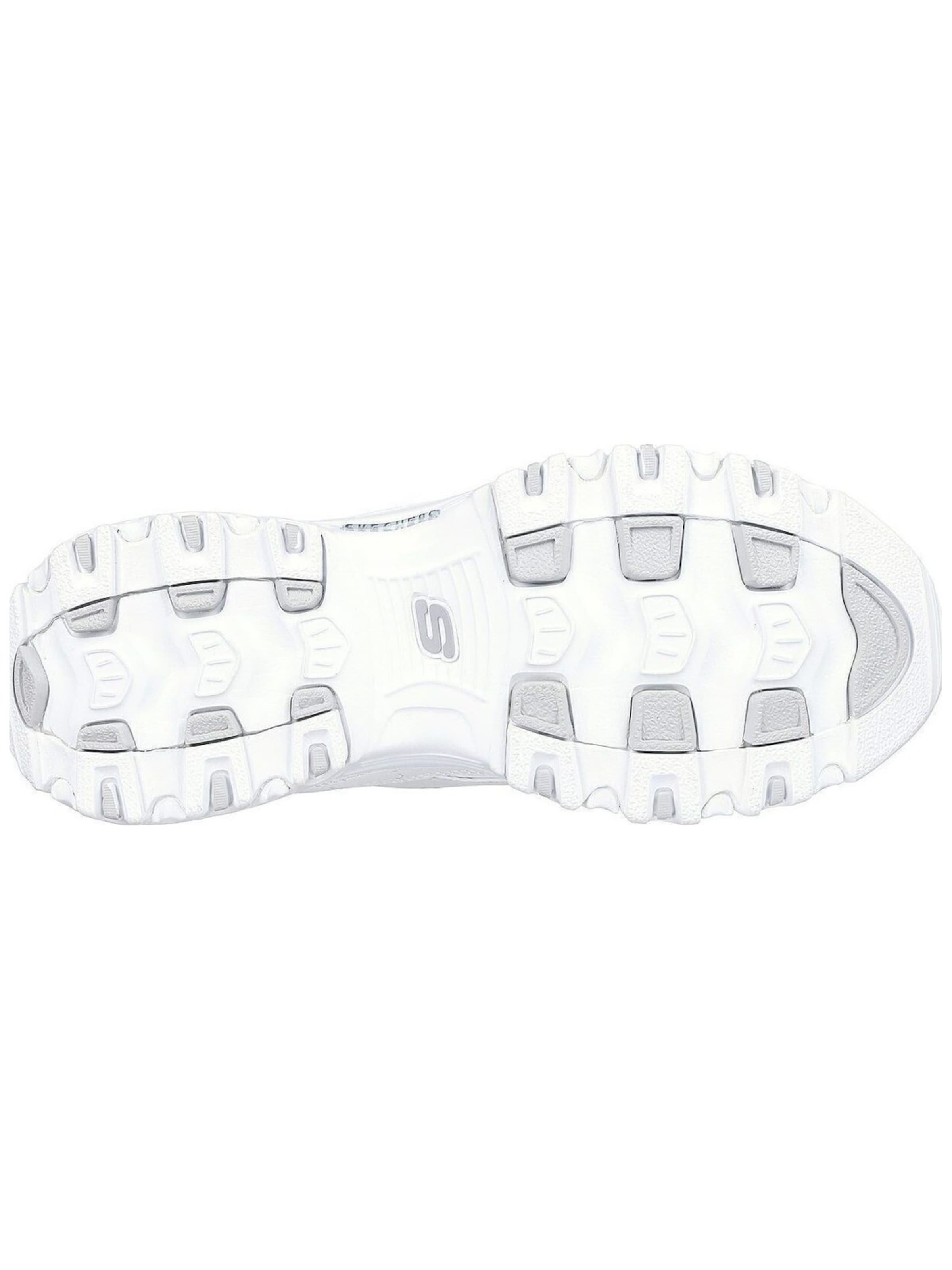 SKECHERS Sneaker low 'Skechers DLites Fresh Start'‌‌‌‌‌‌‌‌‌ in Weiß