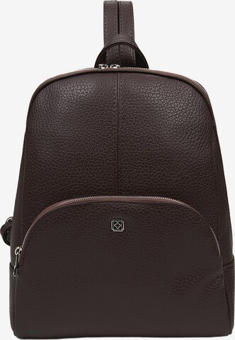 Desa - Bolso de mano 'DESA Damenrucksack' en marrón: frente