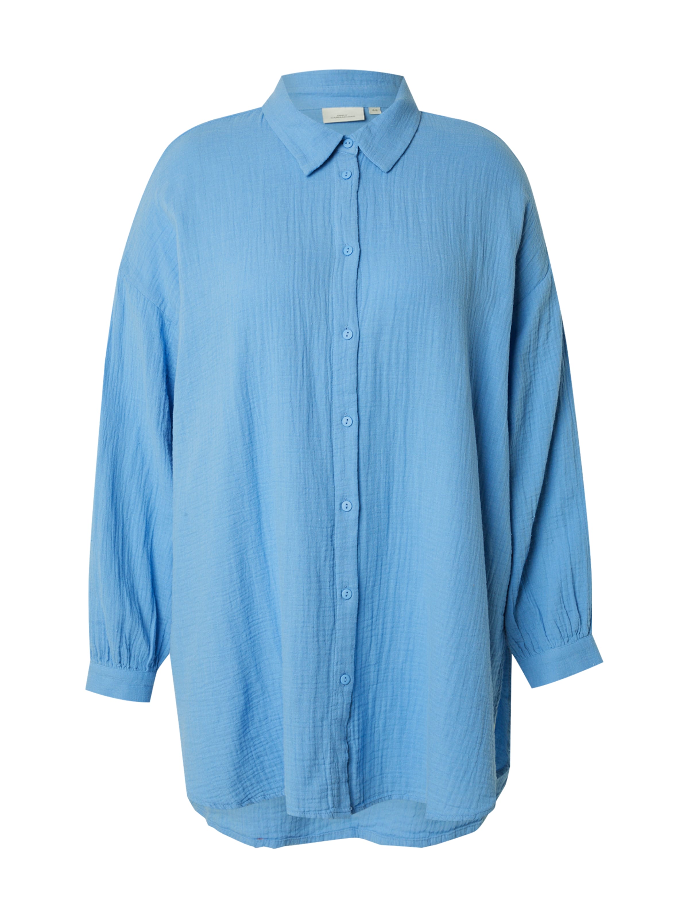 ONLY Carmakoma Blus 'CARTHYRA' i blå: framsida