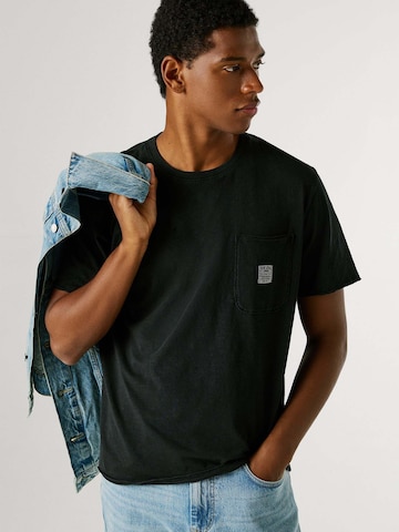 T-Shirt 'SUNDAY' Pepe Jeans en noir