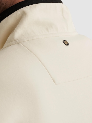 Felpa 'PME LEGEND - Sweat jacket with stand-up collar and zipper closure' di PME Legend in beige