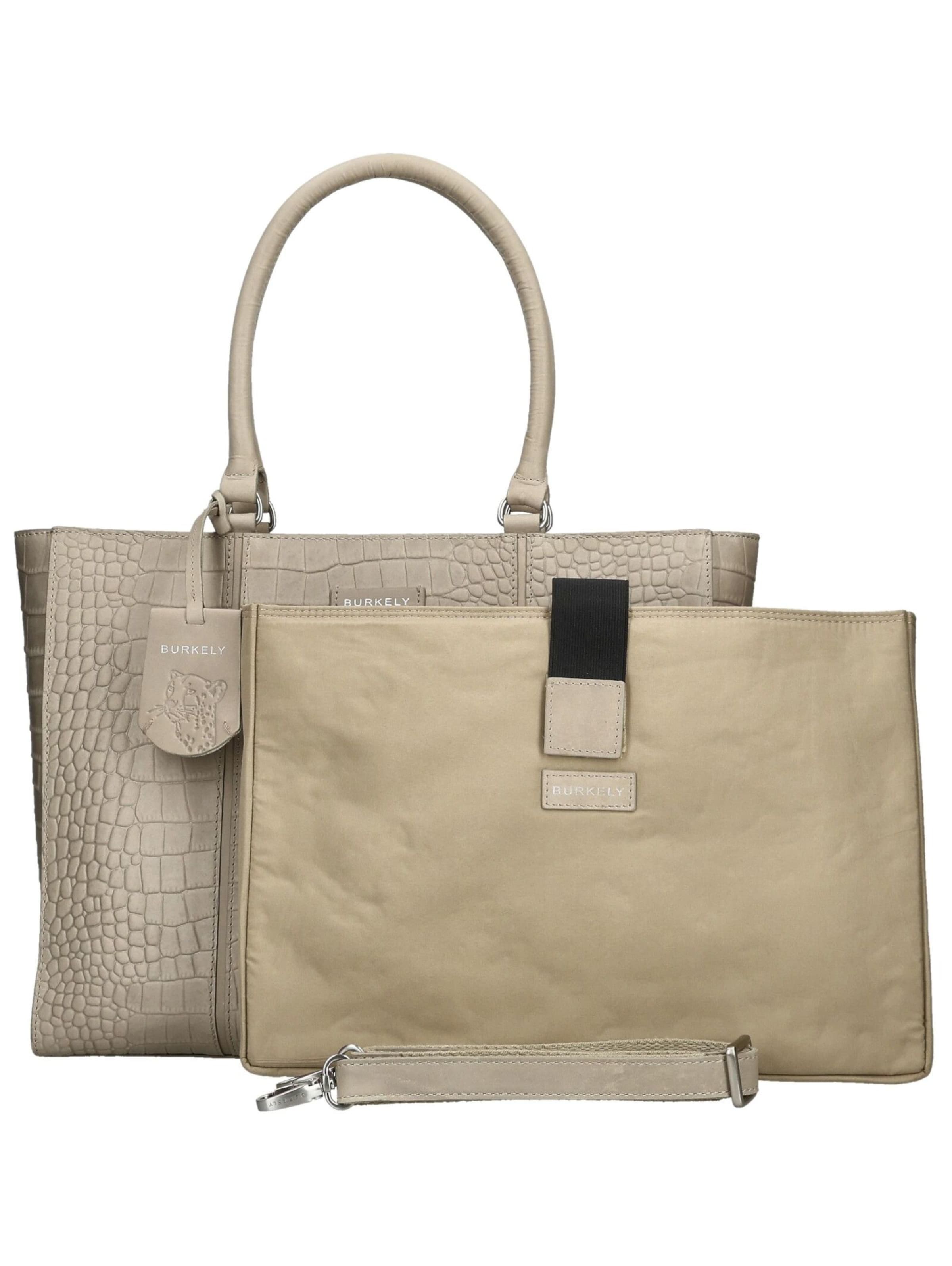 Borsa a mano di Burkely in grigio: frontale