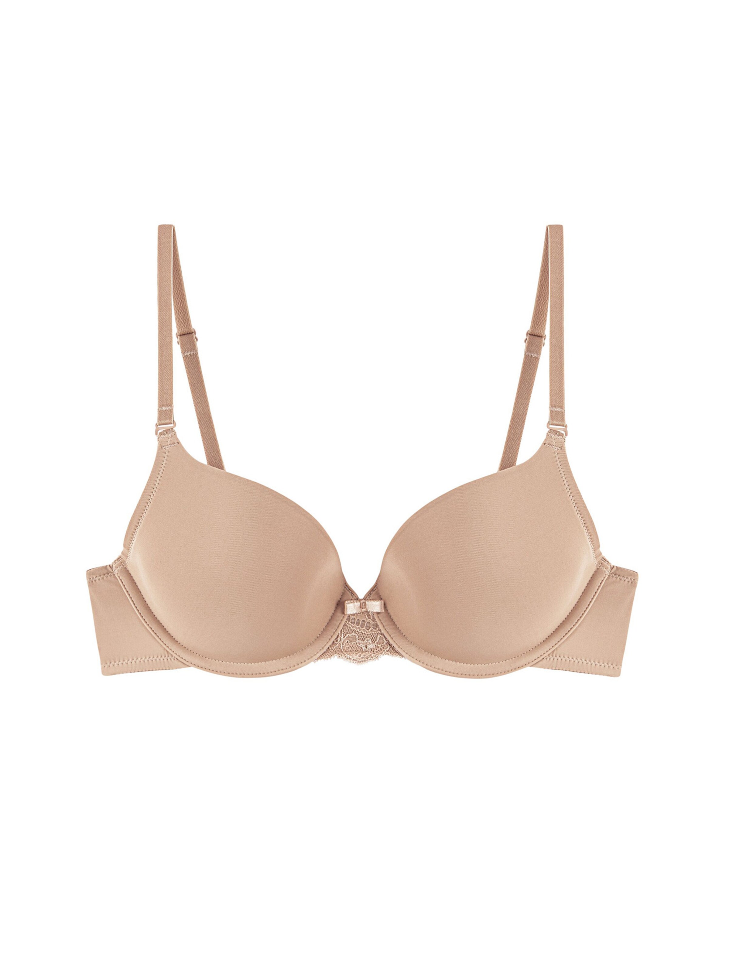 TRIUMPH Bra ' Lovely Micro ' in Beige: front