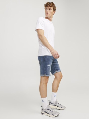 JACK & JONES Regular Shorts 'Rick Fox' in Blau