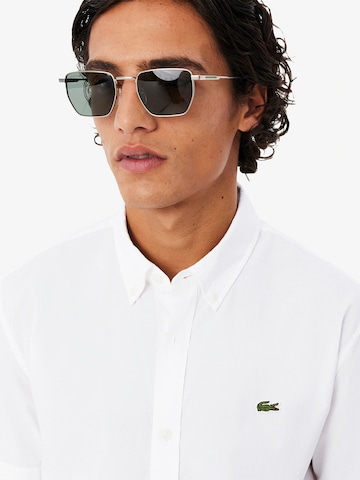 LACOSTE Regular fit Button Up Shirt in White