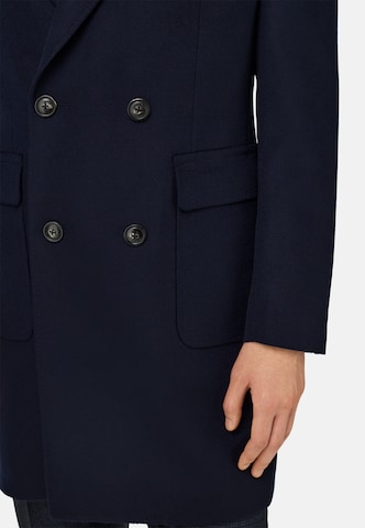 Boggi Milano Between-seasons coat in Blue