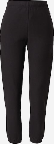 Pantaloni de la Champion Reverse Weave pe negru: față