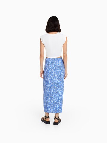 Bershka Skirt in Blue