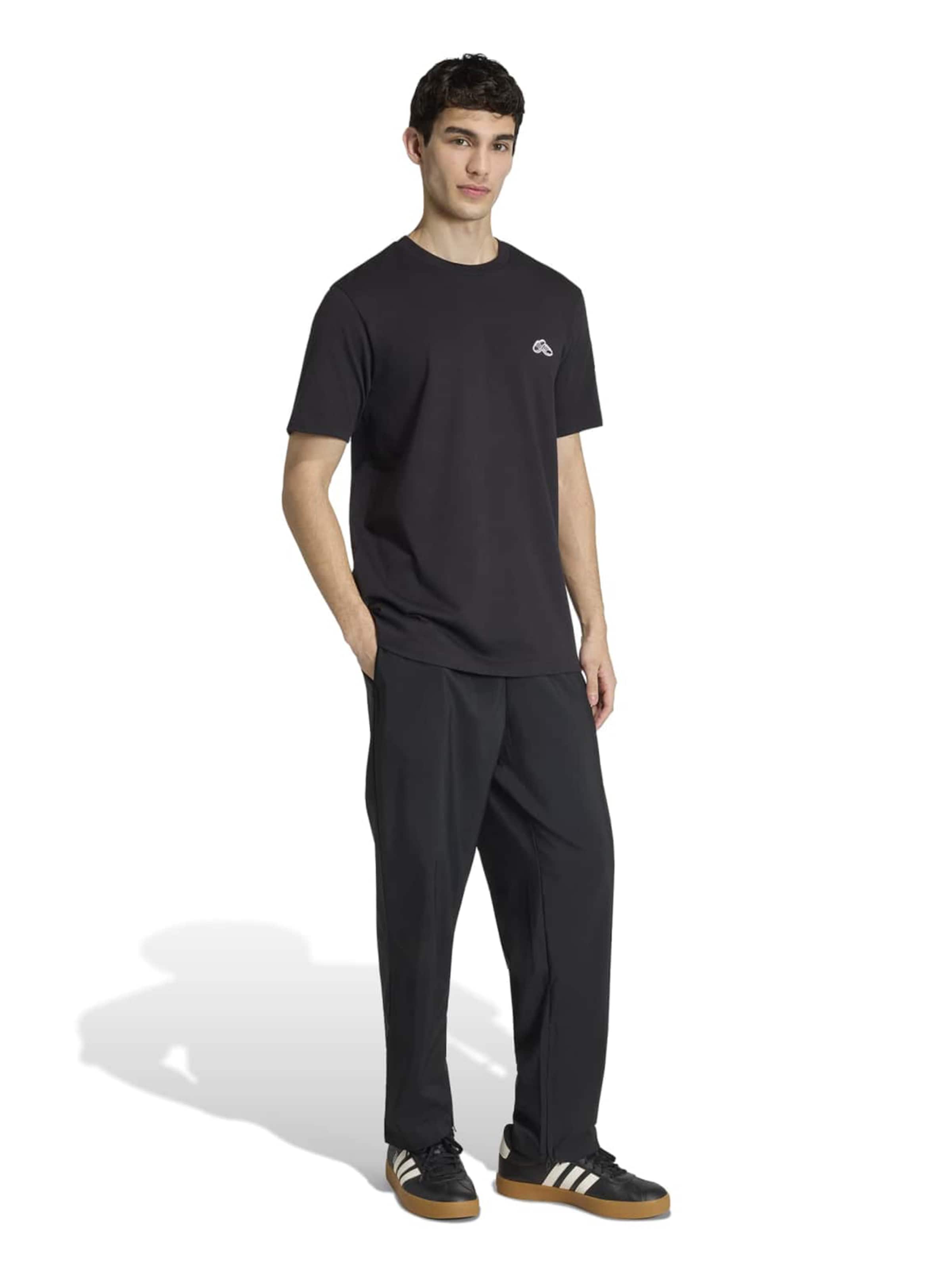 ADIDAS SPORTSWEAR - Camiseta 'SLIDE' en negro