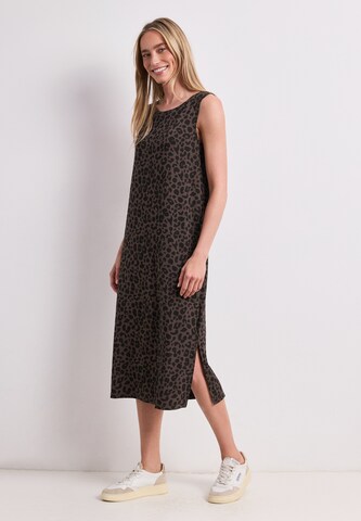 STREET ONE Kleid in Braun: Vorderseite