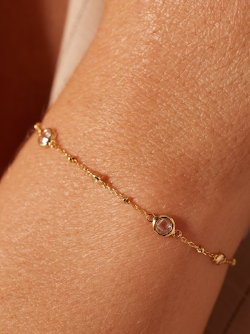 Lucardi Armband 'Geschenkkarte' in Gold