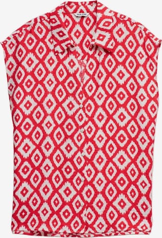 Salsa Jeans Blouse in Rood: voorkant
