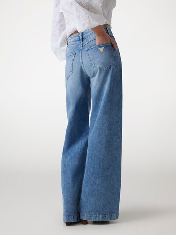 GUESS Wide leg Jeans 'Bellagio' in Blue