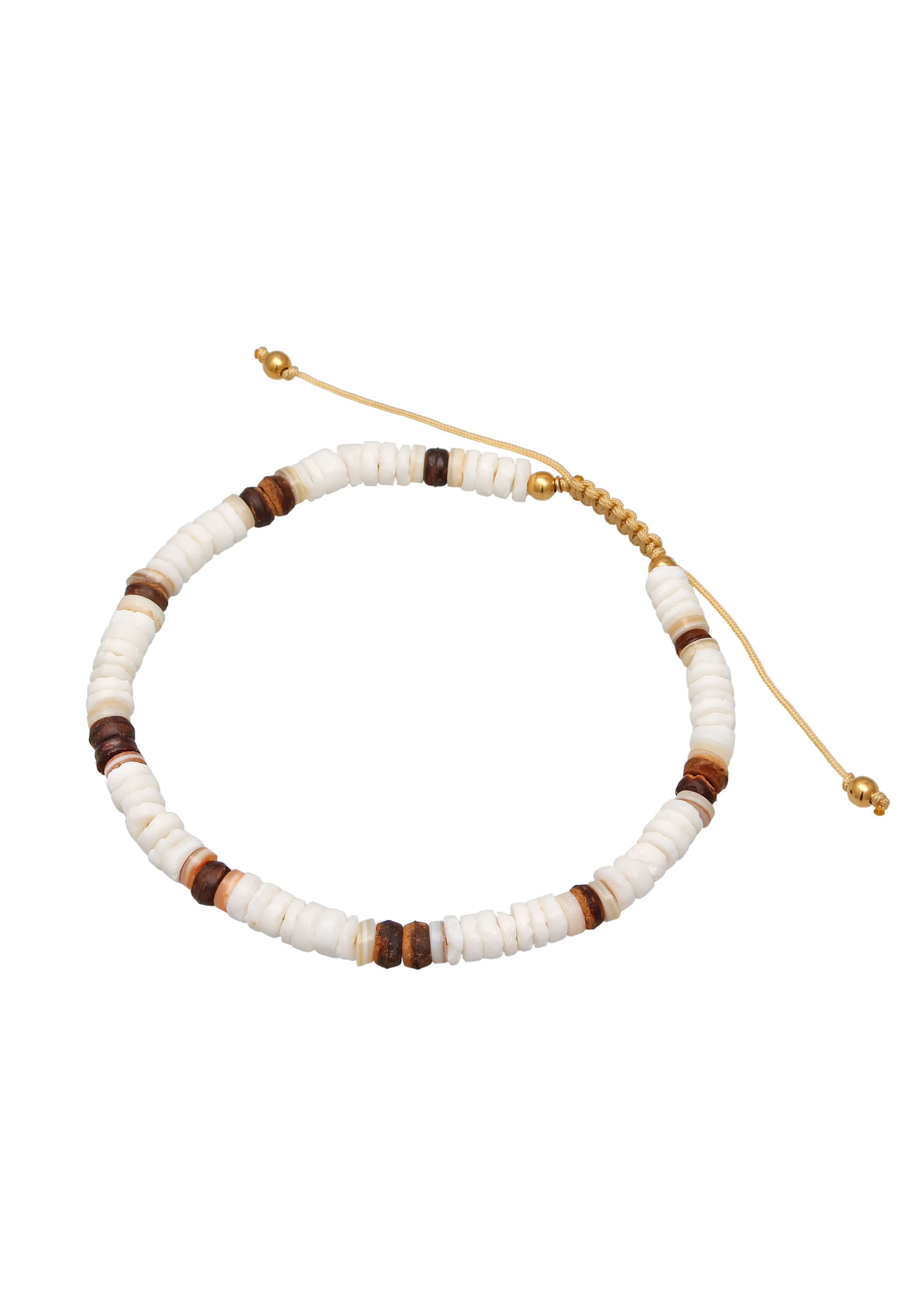 ELLI Fußschmuck in Weiß