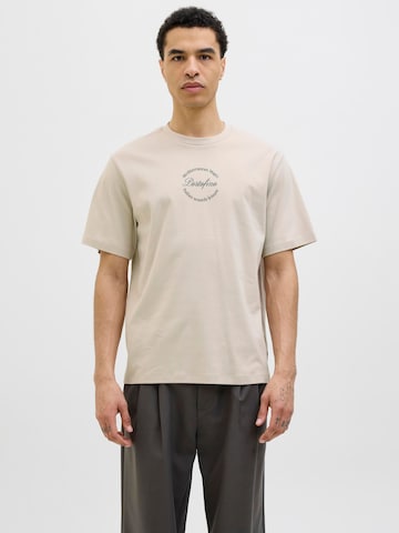 T-Shirt 'Destination' JACK & JONES en gris