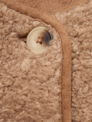 MANGO KIDS Vest 'CARAMEL' in Brown