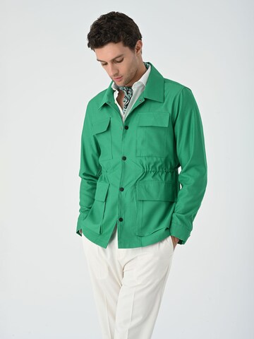 Antioch Between-seasons coat in Green