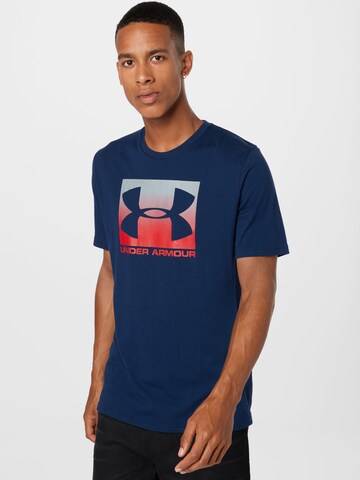 UNDER ARMOUR - Camisa funcionais em azul: frente