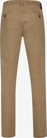 Hinrichs Slim fit Chino Pants 'Garvey' in Beige