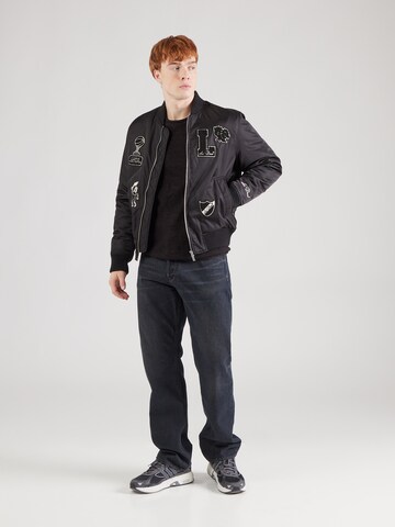 Pull-over QS en noir