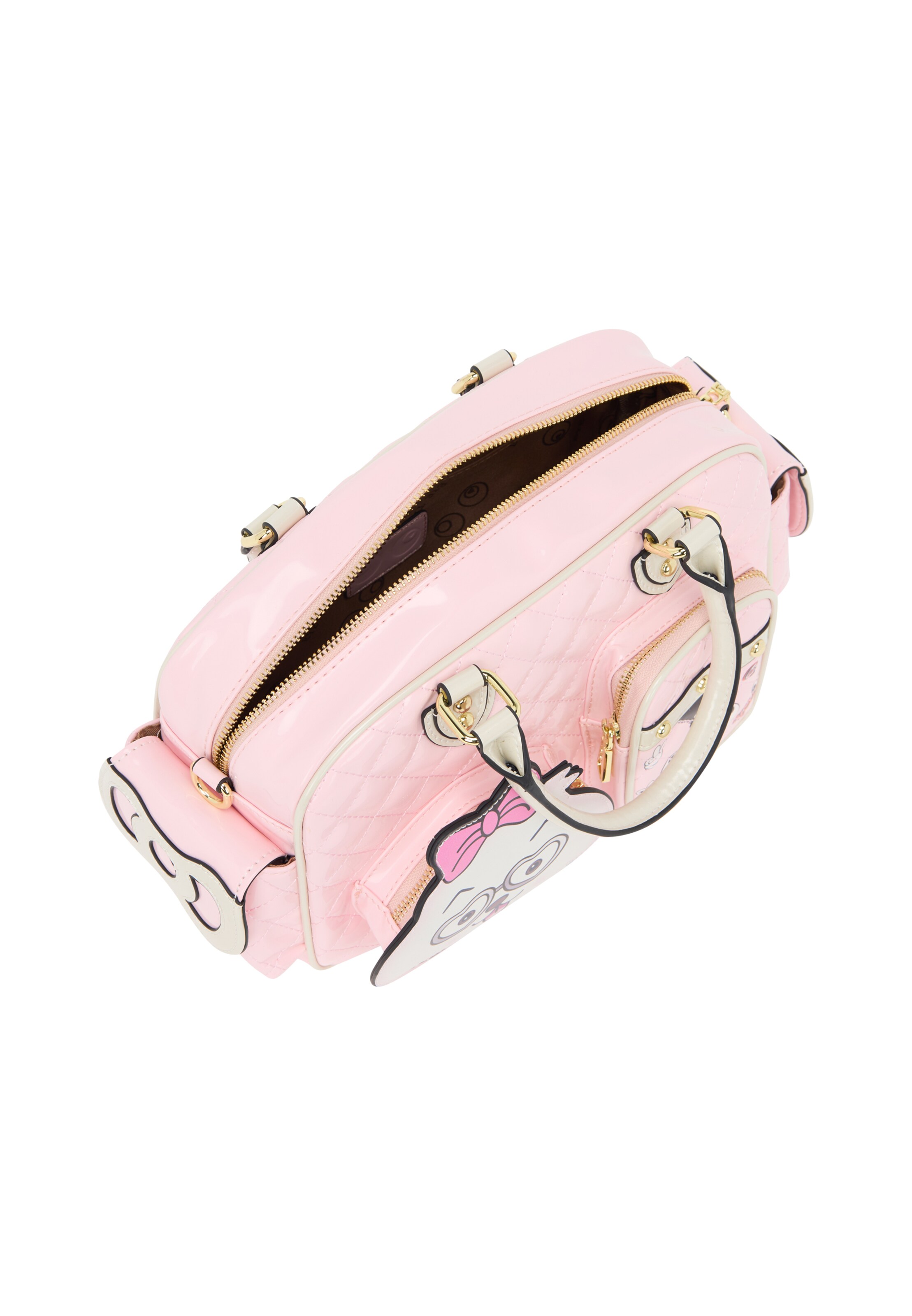MYMO Handbag 'Pop Eyetheme' in Pink