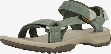 Sandales TEVA en vert : devant
