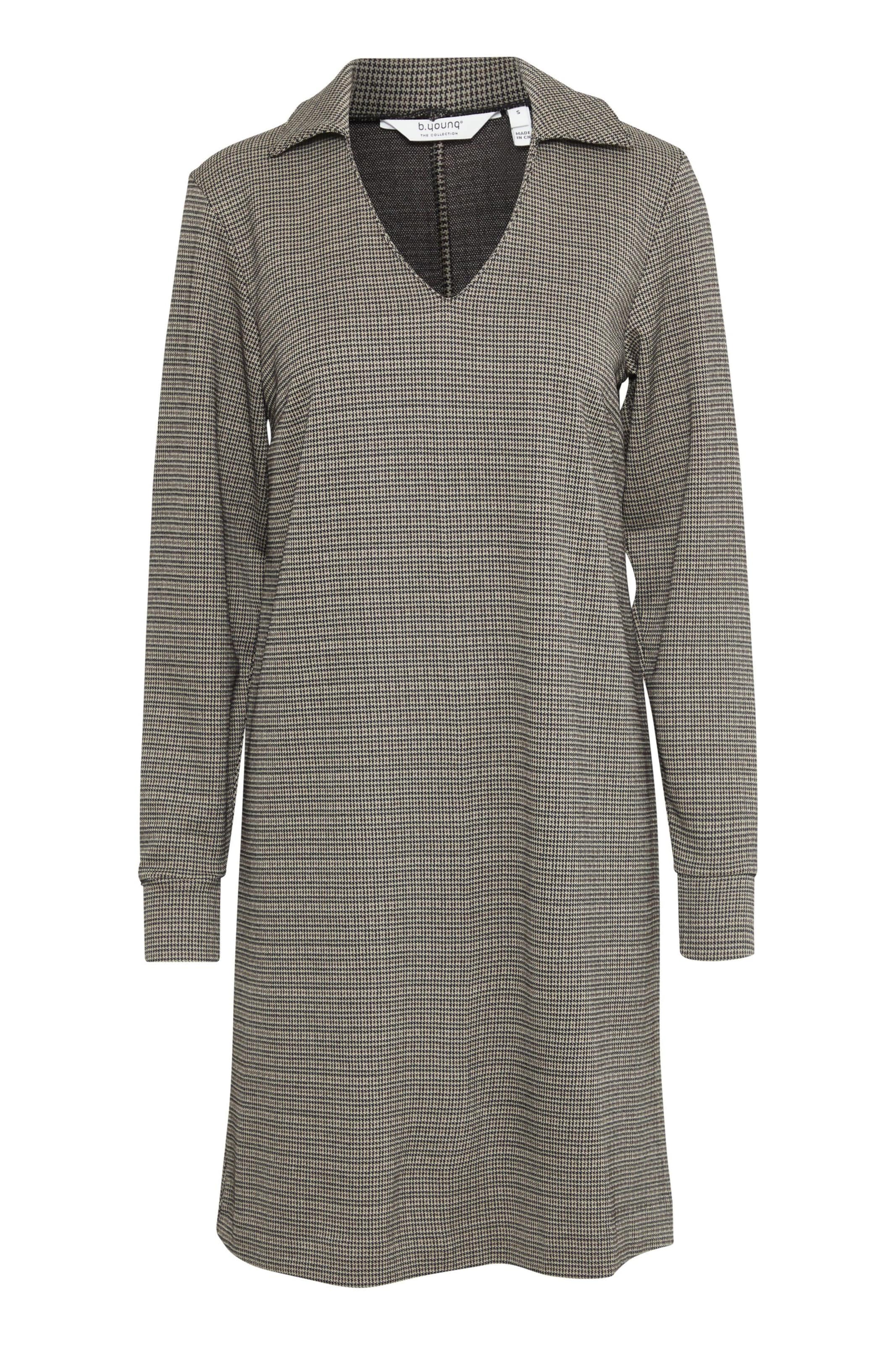 b.young - Vestido camisero 'MMRAVNA' en negro: frente