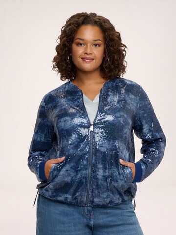 Fiorella Rubino Sweatvest in Blauw