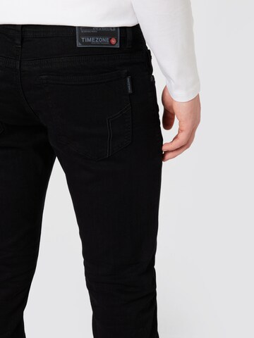 TIMEZONE Skinny Jeans 'Eduardo' in Schwarz