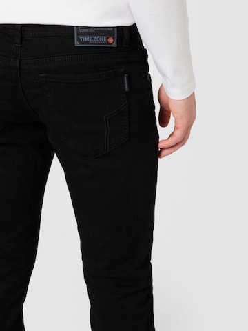 TIMEZONE Skinny Jeans 'Eduardo' in Black