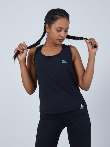 SPORTKIND Sports top 'Loose Fit Tanktop' in Black: front