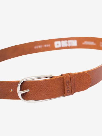 Ceinture BIG STAR en marron