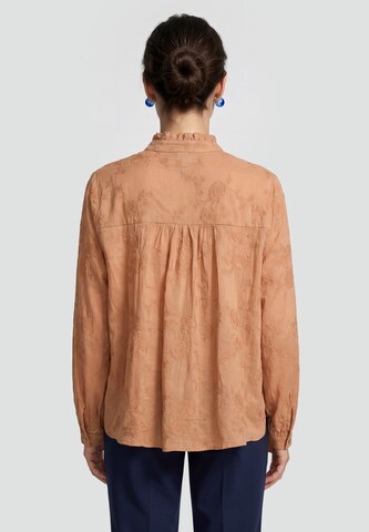 Usha - Blusa en marrón