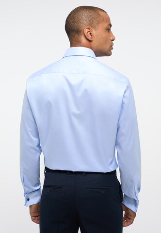 ETERNA Regular fit Button Up Shirt in Blue