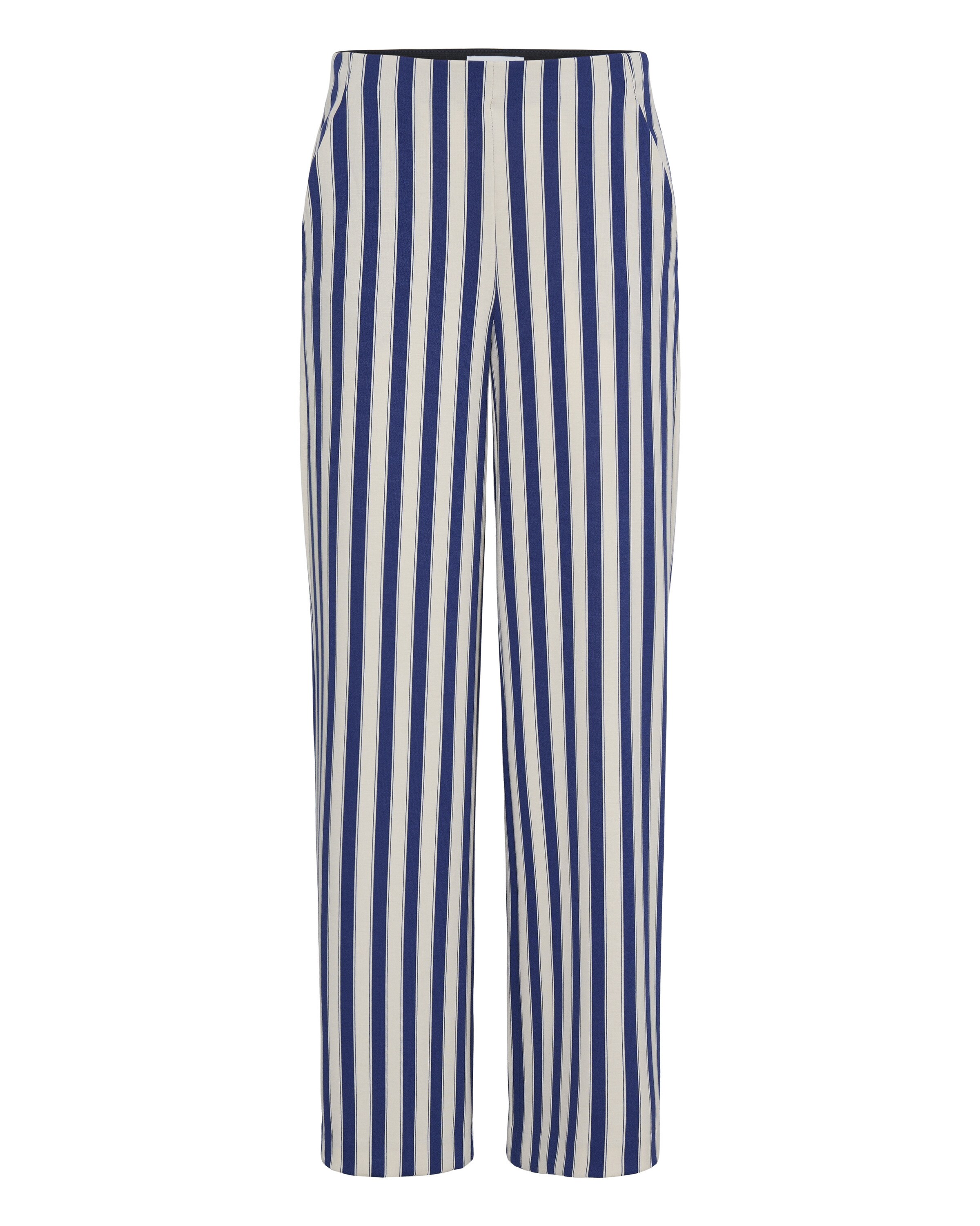 ICHI - Regular Calças 'Kate' em azul: frente