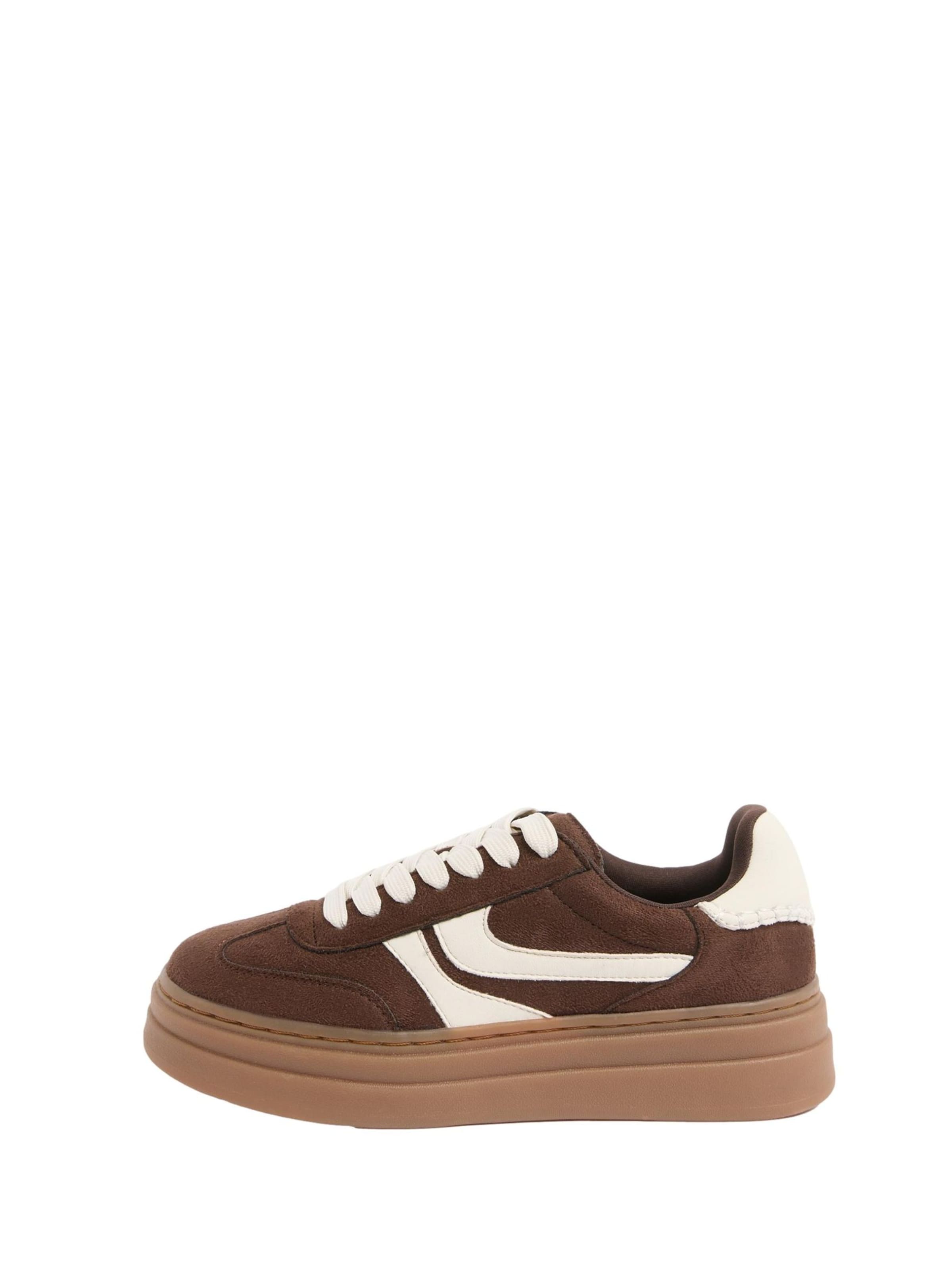 Friends Like These Sneaker in beige / dunkelbraun, Produktansicht