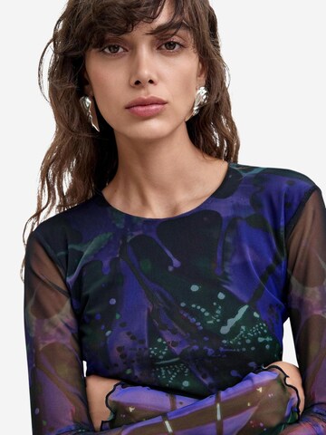 Desigual - Top 'TS_DOTS LEAF_LACROIX 26WWTK02' en lila