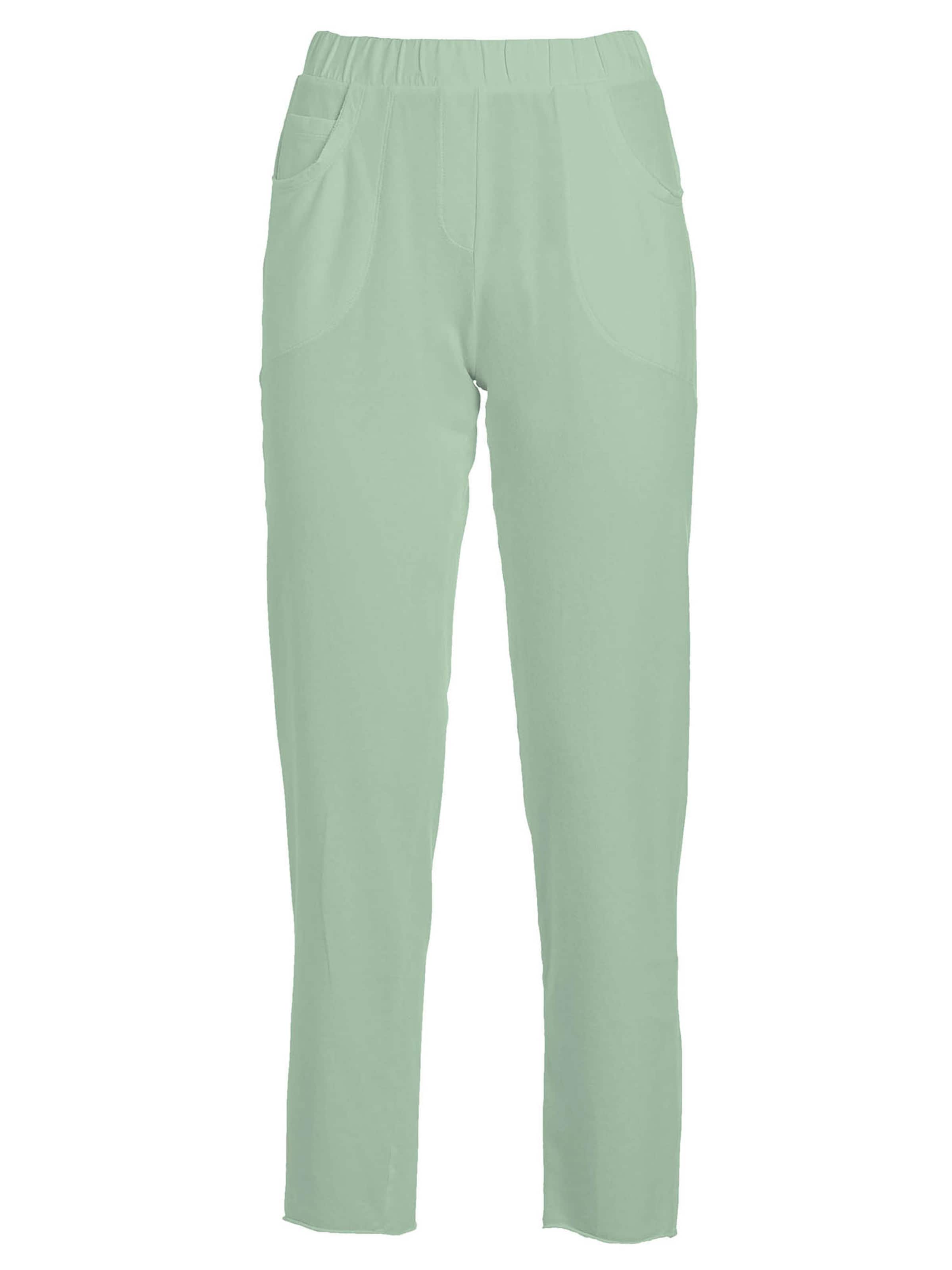 DEHA Regular Sports trousers in Green: front