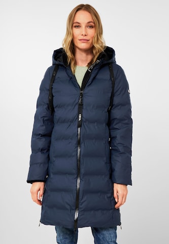 Manteau d’hiver CECIL en bleu : devant