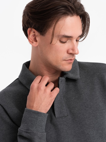Sweat-shirt 'OM-SSNZ-0149' Ombre en gris