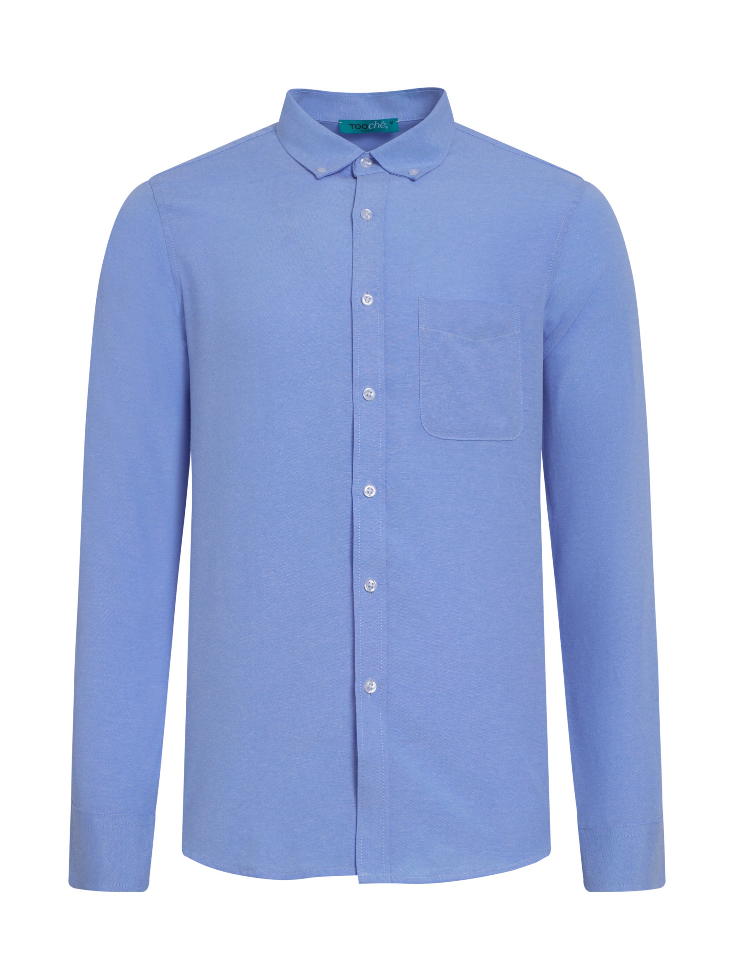TOOche Regular fit Overhemd 'Sea Breeze' in Blauw: voorkant