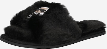 Karl Lagerfeld Slippers 'SALOTTO II' in Black: front