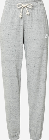 Nike Sportswear - Tapered Calças em cinzento: frente