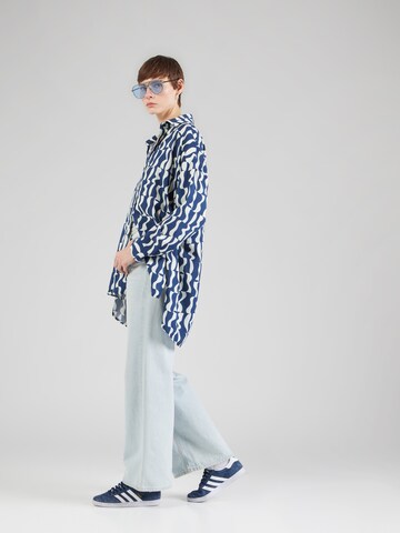 ZABAIONE Bluse in Blau