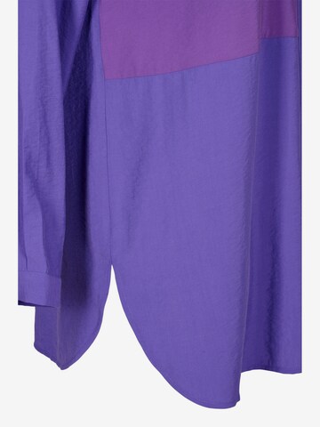 Zizzi Blouse 'Xloe' in Purple